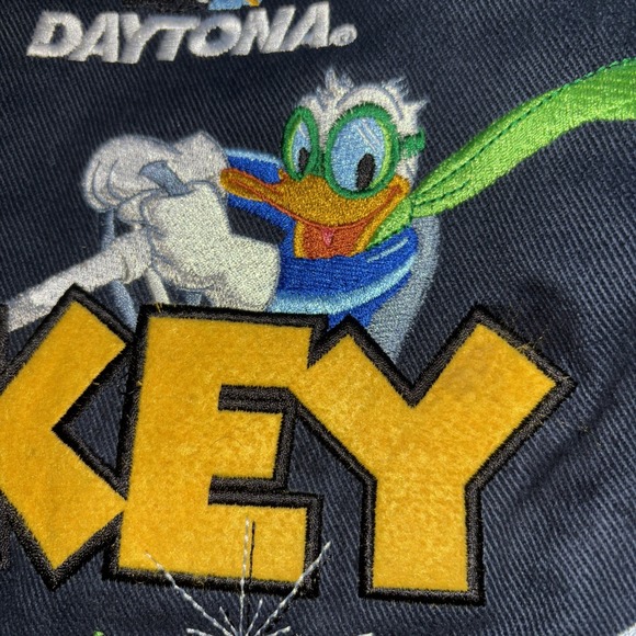2006 JH Design Disney Daytona 500 Jacket Mickey Racing Jeff Hamilton Youth 2XL - Picture 16 of 16